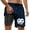 Navy, variant on Letdown Mens Swim Trunks with Compression Liner 9 Inch Inseam Swim Shorts Swimming Swim Board Shorts for Men with Pockets