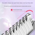 thumbnail image 1 of Tondeuse Bikini compatible Femmes Indolore Dames Épilation Imperméable Humide& Sec 2 en 1 Rasoir pour Dame compatible Poils Pubiens& Cheveux_Perfect Gift, 1 of 5