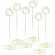 thumbnail image 1 of Inteprter 6 uds., 22cm de alto, tarjetas de números de mesa, portafotos, Clips de menú de papel, dorado Kits de decoración para fiestas Oro, 1 of 1