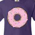 thumbnail image 4 of Inktastic Pink Donut, Donut With Colorful Sprinkles, Frosting Youth T-Shirt, 4 of 5