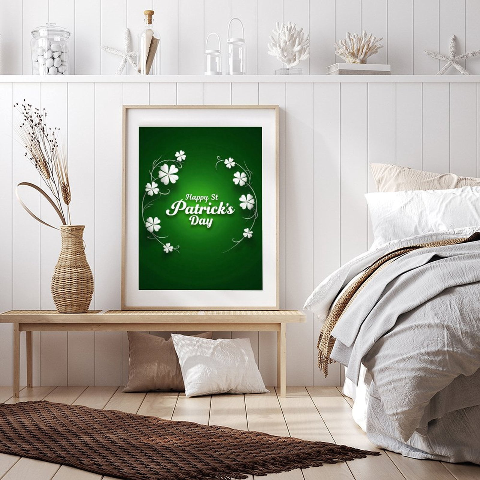 Diamond Art Kits for Adults - St. Patrick Print No.315 5D Frameless Dimond Painting Kit for Adults Beginner, Round Diamond Kits for Home Wall Decor, Gift for Women