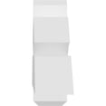 thumbnail image 3 of 96"W x 16"H x 6"D x 6"F, 4/12 Pitch, Redmond Architectural Grade PVC Gable Bracket, 3 of 8