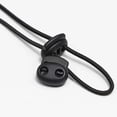 thumbnail image 5 of 20PCS Plastic Cord Locks DIY End Spring Stop Toggle Stoppers Fastener Lanyard String Cord Clips Buttons Fastener Slider for Drawstring, Clothing, Shoelaces, Backpack (Ellipse), 5 of 5
