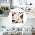 thumbnail image 5 of BANET Japanese Cherry Blossom , Throw Pillow Cases Pillowcases Set of 2 for Home Decorative Sofa 18x18in, 5 of 7