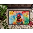 thumbnail image 3 of Carolines Treasures DAC4011MAT 18 x 27 in.  Hippie Animal Red Rooster Doormat, 3 of 5