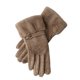 thumbnail image 5 of 1 par de guantes de mujer con pantalla táctil y dedos completos, guantes gruesos de imitación de Cachemira a prueba de viento para exteriores, 5 of 5