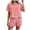 Summer_set373-Pink, variant on UAYOTSE Short Sets for Women Summer Sweat Suit for Women 2 Piece Set Short Sets Summer Leisure Suit Loose Tracksuit,Sizes XL