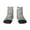 1 Black, variant on Silver Glitter Pattern Quarter Crew Socks,Toe Seamed Ankle Socks,Cotton Cushioned Breathable Athletic Crew Sports Socks