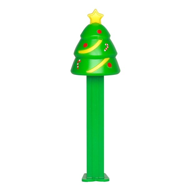 Pez Candy Dispenser Christmas Tree with 2 Candy Refills