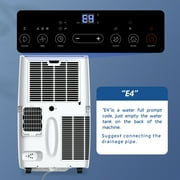 HUMSURE Portable Air Conditioners 12000 BTU Room Air Conditioning Portable for Room, 24H Timer, 5-in-1 Quiet AC Unit as Cooler Dehumidifier Fan, Remote Control Window Kit