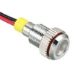 thumbnail image 5 of Uxcell Signal Indicator Light AC/DC 110V 8mm/0.31'' White LED Metal Shell, 5 of 5