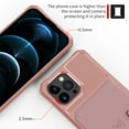 thumbnail image 5 of Feishell for iPhone 13 Pro Wallet Case, with ID&Credit Card Holder Slots Pockets Wallet Back Cover Stand Flip Folio Leather Magnetic Absorption Cover For Apple iPhone 13 Pro 6.1", Rosegold, 5 of 7