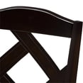thumbnail image 5 of Set of 2 Baxton Studio Ruth Modern and Contemporary Beige Fabric Upholstered and Dark Brown Finished Dining Chair Set, 5 of 7