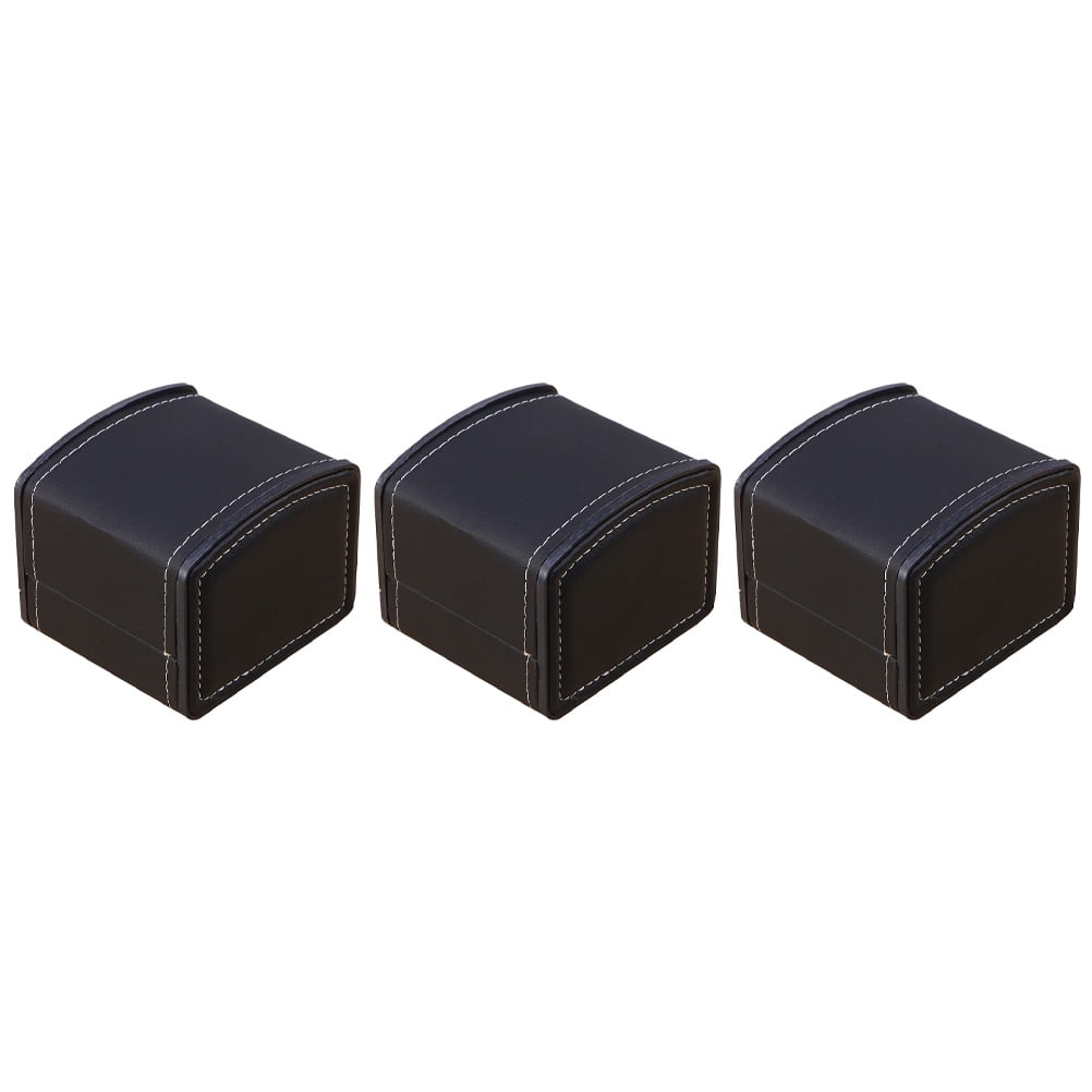 Homemaxs 3Pcs Watch Display Box Simple Style Watch Box Watch Wrapping