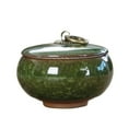 thumbnail image 1 of Creative Crack Ceramic Mini Tea Caddy Household Portable Storage Jar with Lid Cosmetic Jewelry Storage Box Gift Home Decoration, 1 of 6