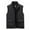 Black, variant on Mens Thin Workwear Solid Color Vest Sleeveless Jacket Tank Tops