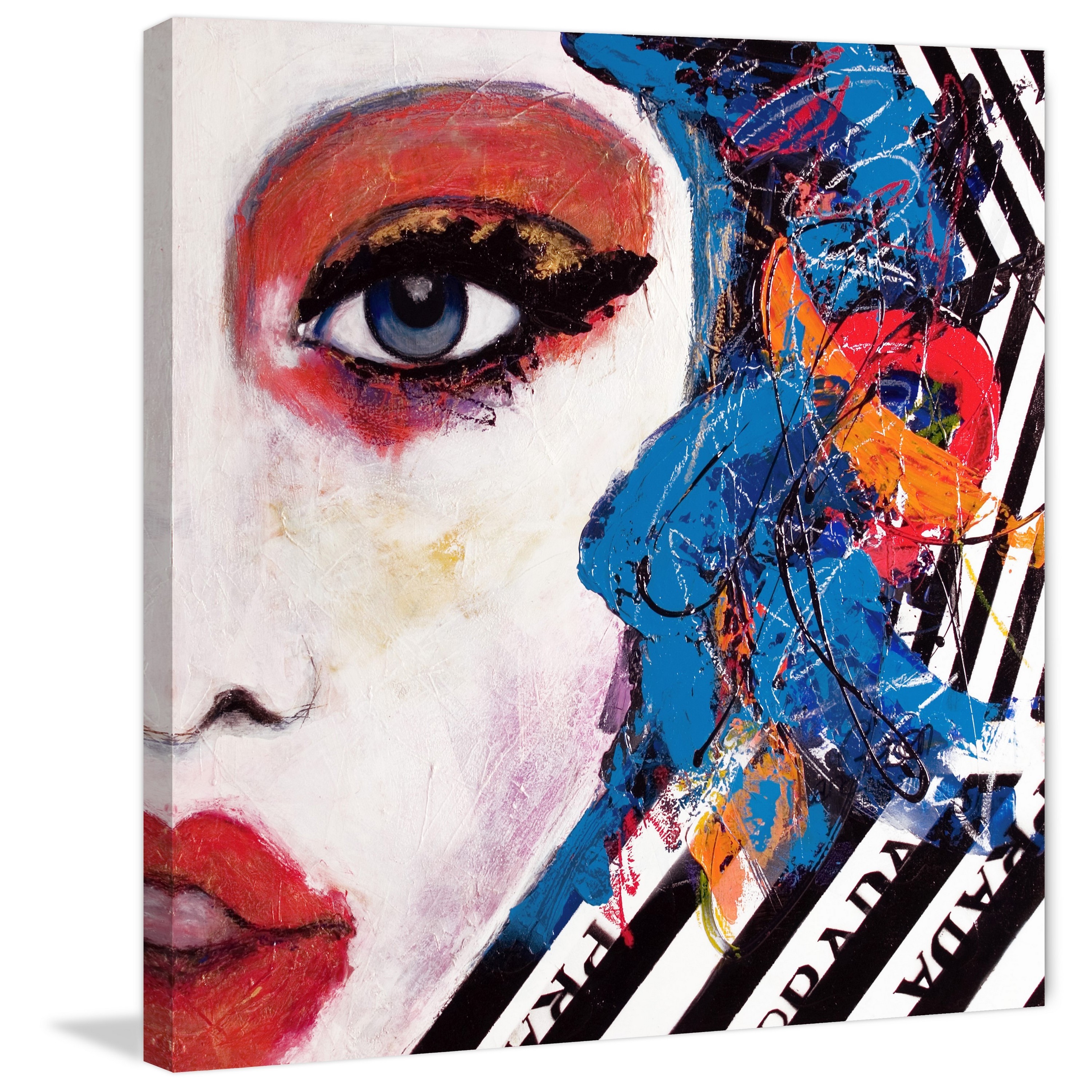 Real Fantaisies II Painting Print on Wrapped Canvas