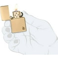 thumbnail image 6 of Zippo 46397 Armor High Polish Brass Flame Design Pocket Lighter, 6 of 7