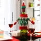 thumbnail image 4 of Navidad árbol de navidad muñeco de nieve reno botella de vino protector manga decoración escritorio tapa topper funda bolsa festival regalo de vacaciones Jumpingount ZHF0208, 4 of 7