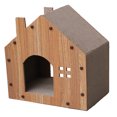 thumbnail image 2 of Cat Scratcher Hut,Cat Scratch House Wearable Cat Scratch House Kitten Housewith Scratcher World-Class Design, 2 of 8