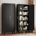 thumbnail image 1 of Armoire de Rangement Alimentaire en Métal Autoportante Ero avec 4 Tablettes Ajustables, 1 of 6
