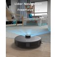 thumbnail image 3 of LEFANT Robot Aspirador dToF Navegación, Mapeo Multinivel, Robot Aspirador y Fregasuelos con mapeo, 4000Pa, 200 Min, Zona Prohibida, Control WiFi/App/Alexa - Ideal para el Hogar Inteligente,, 3 of 7