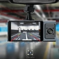thumbnail image 1 of Cámara de tablero de 3 canales delantera y trasera en el interior, cámara de tablero de 1080P para automóviles, cámara de tablero de tres vías para automóvil con visión nocturna por infrarrojos,, 1 of 7