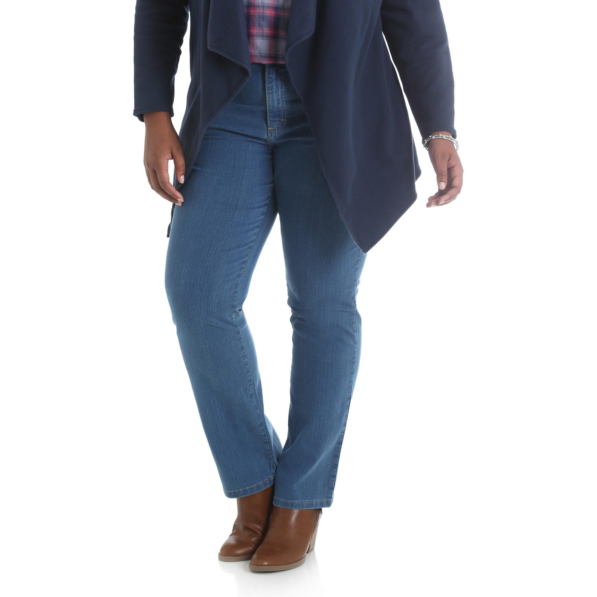 lee riders women's plus simply comfort jeans