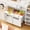Double Door 48In (A), variant on YUSAZENS 28" Stainless Steel Sandwich Prep Table Refrigerator Single Door Undercounter Worktop Cooler with Built-In Cutting Board 12-Pan Capacity Fan-Assisted Cooling for Restaurant