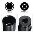 thumbnail image 3 of Unique Bargains Socket Accessory Set, 32mm Deep Socket 1/4' Hex Shank Impact Adapter with 1/2' Drive, 3 of 5