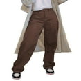 thumbnail image 1 of Jeans pour Femmes Taille Haute Pantalon Droit Ajusté, 1 of 6