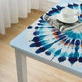 thumbnail image 4 of HAOXIT Fitted with Elastic Table Cover Fitted s for Tables Reusable Table Cloth for Indoor and Outdoor White, 4 of 7
