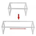 thumbnail image 2 of Soporte para condimentos de acero inoxidable, soporte para caja de condimentos retráctil de una sola capa multifuncional de acero inoxidable, artesanía superior, 2 of 8