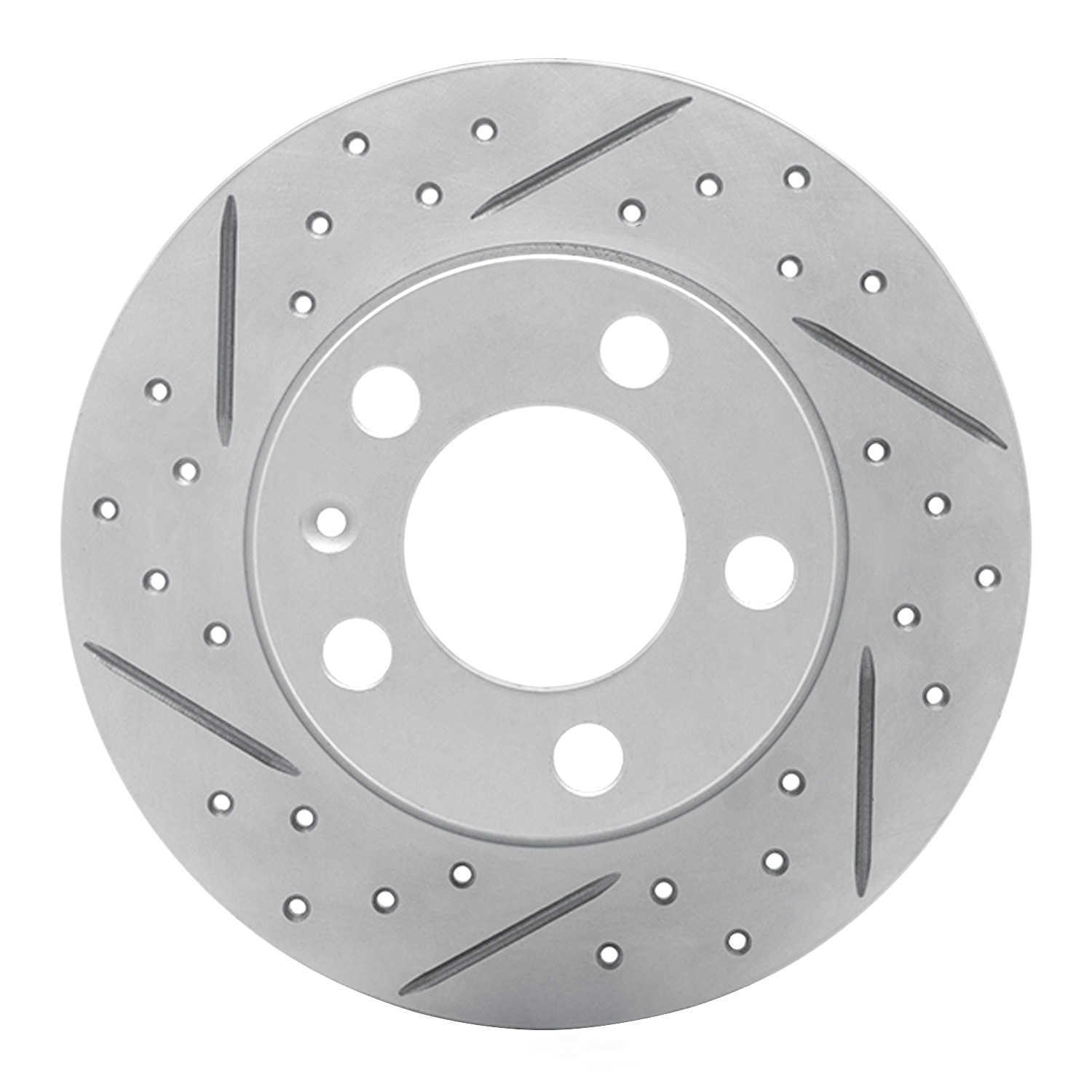 Dynamic Friction Company 830-74019L DFC Geoperformance Rotor - Drilled and Slotted