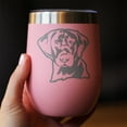 thumbnail image 3 of Bevvee Insulated Wine Tumbler 12 oz Labrador Face Labrador Lover Gifts Tumblers, 3 of 4