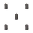 thumbnail image 3 of Estuche de cuero para llaves Sonducket Monedero Multifuncional Unisex Negro, 3 of 6