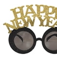thumbnail image 5 of HEMOTON Golden Plastic Party Glasses for Photo Booth Props and Celebration Favors Size One Size Fits Most, 5 of 8