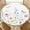 Butterfly Bloom, variant on ARTSLION Elastic Tablecloth For Round Tables, Waterproof Tablecover For Up To 36in Round Table, Dining Tablecover For Indoor And Outdoor, Holiday, Jellyfish Ocean