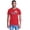 Los Angeles, variant on BROOKLYN VERTICAL Mens Baseball Sports Fan Short Sleeve T-Shirt with Chest Print| New York, Atlanta, St. Louis, Los Angeles