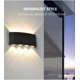 thumbnail image 4 of Aplique LED moderno para interior/exterior IP65 a prueba de agua 8W, punto bajo, aluminio JAMW Sencillez, 4 of 5