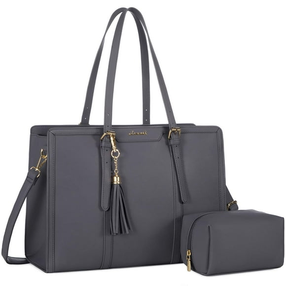 Bolsa para portátil LOVEVOOK de piel ligera de 15.6 pulgadas para mujer