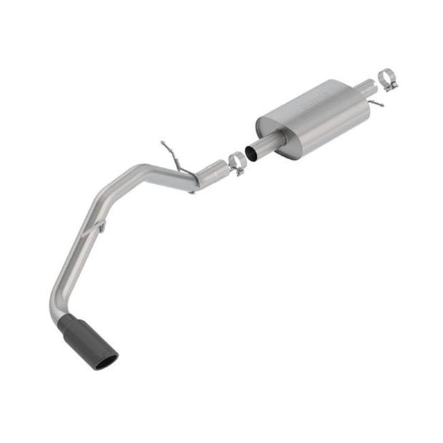 Borla 140788BC Cat-Back Exhaust System with Single Side Exit for 2019 to 2020 Ford Ranger Xl & Xlt