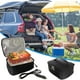 thumbnail image 1 of Herramientas y mejoras para el hogar Lonchera térmica para coche, bolsa bento cerrada para exteriores, fácil de transportar y limpiar, paquete de calefacción de 12 V, 1 of 8