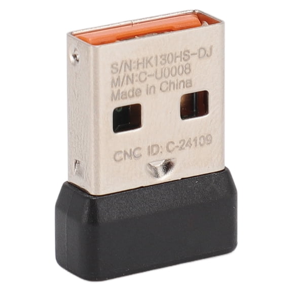 Adaptador del receptor de ratón de dongle usb, enchufe y reproducción de rendimiento estable Señal de transmisorio portátil de transmisorio