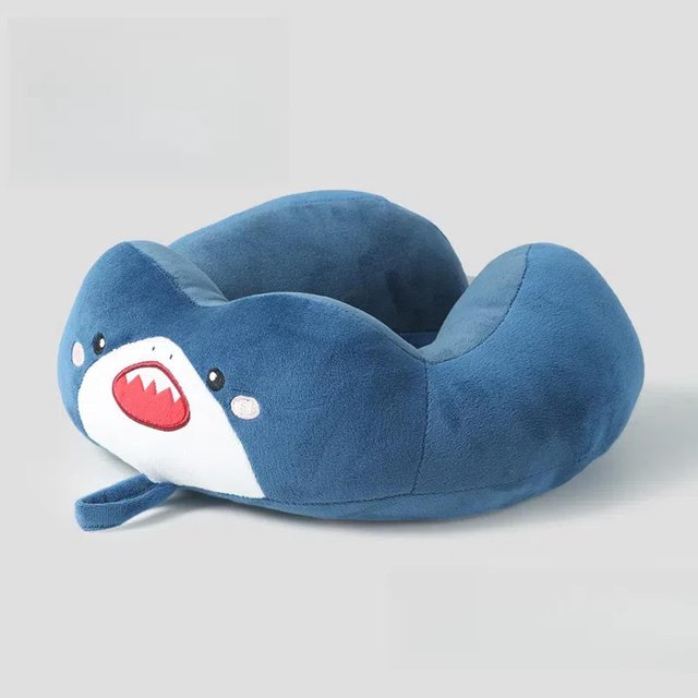Oreiller en Forme de U en Forme de U Broderie Oreiller de Cou Oreiller de Sieste de Bureau Oreiller de Voyage Oreiller de Cou Coton pp Oreiller en Forme de U
