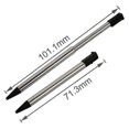 thumbnail image 3 of 4 Pcs Stylish Color Touch Stylus Pens Touchpen Set Handheld Telescopic Stylus Game Console Stylus For Nintendo 3ds, 3 of 5