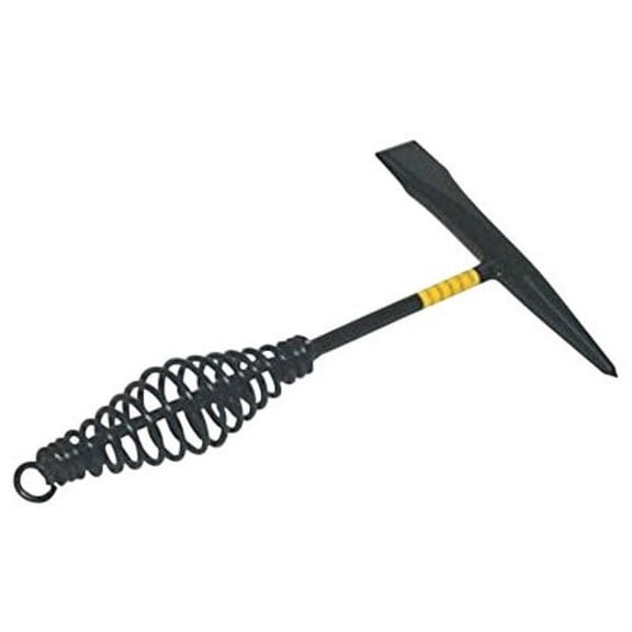 Chipping Hammer, 11 in L, Cone and Chisel, Spring Handle