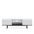 thumbnail image 5 of MinimaDecor Colosseo 63" L, TV Stand for Up to 70" TVs, Wood, Black & White Finish, 5 of 7