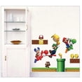 thumbnail image 3 of 2-pack Nintendo New Super Mario Bros Build a Scene Peel and Stick Wall Decal Bedroom Decor Decal Super Mario Sticker, 3 of 5
