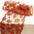 thumbnail image 1 of Camino de mesa de otoño Decoraciones de Acción de Gracias 13 x 72 pulgadas Camino de mesa de hojas de arce Decoración de otoño Camino de calabaza Cosecha de encaje Cejas Línea larga Mesa de otoño Cen, 1 of 5